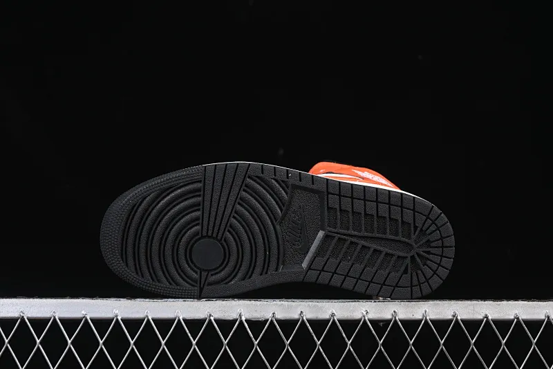 All categories Air Jordan Jordan series basketball shoes Air Jordan 1 Mid Air Jordan 1 Mid AJ1 Joe 1 black and white orange mid-top cultural and casual sneakers DQ8426-801